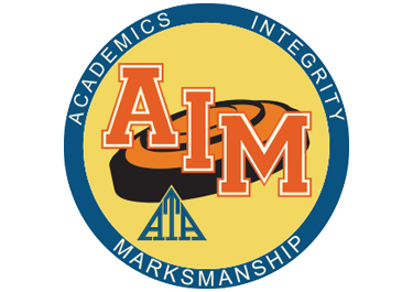 ATA - Academics, Integrity And Marksmanship logo
