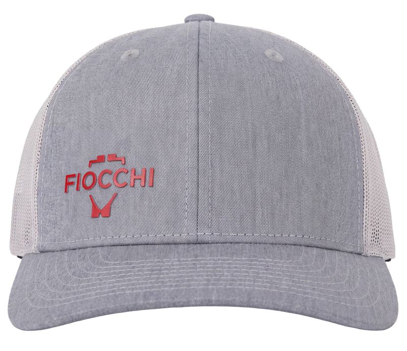 Fiocchi Logo Silicone Patch Hat, Cotton/Polyester, One Size Fits Most