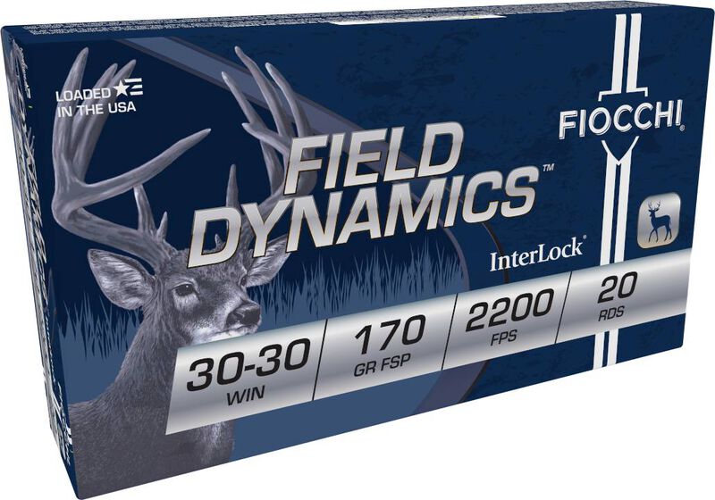 Field Dynamics Big Game, 30-30 Win, 170 Grain, Flat Soft Point, 2200 fps