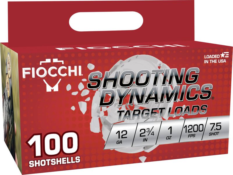 Shooting Dynamics, 12 Gauge, 7.5 Shot, 2-3/4 in, 1 oz, 1200 fps