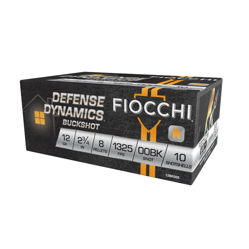Defense Dynamics Buckshot, 12 Gauge, 00 Buck Shot, 2-3/4 in, 1325 fps