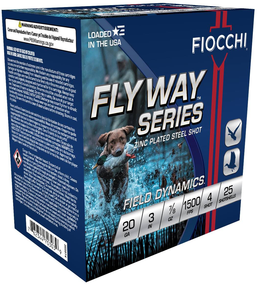 Buy Flyway Series 20 Gauge Ammo | 4 Shot, 7/8 oz, 3in / 76mm, 1500