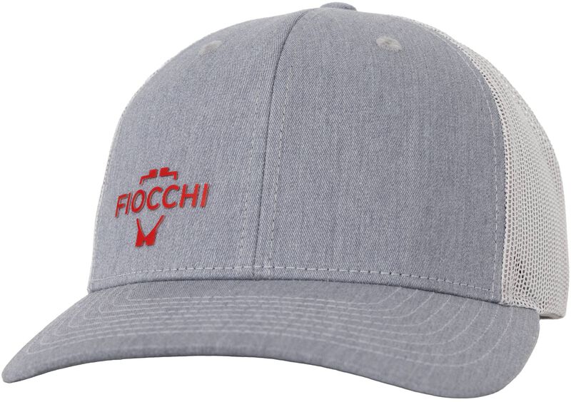 Fiocchi Logo Silicone Patch Hat, Cotton/Polyester, One Size Fits Most