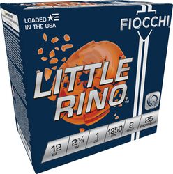 Little Rino, 12 Gauge, 8 Shot, 2-3/4 in, 1 oz, 1250 fps