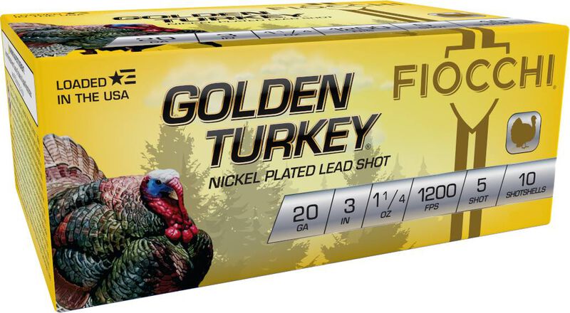 Golden Turkey, 20 Gauge, 5 Shot, 3 in, 1 1/4 oz, 1200 fps