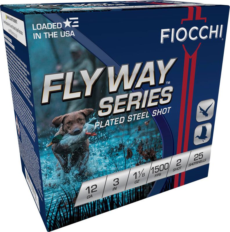 Flyway Series, 12 Gauge, 2 Shot, 3 in, 1 1/8 oz, 1500 fps