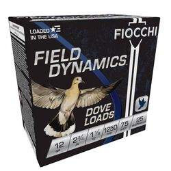 Field Dynamics Dove Loads, 12 Gauge, 7.5 Shot, 2-3/4 in, 1 1/8 oz, 1250 fps