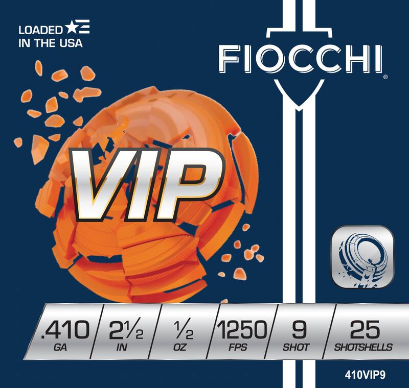 VIP, 410 Bore, 9 Shot, 2-1/2 in, 1/2 oz, 1250 fps