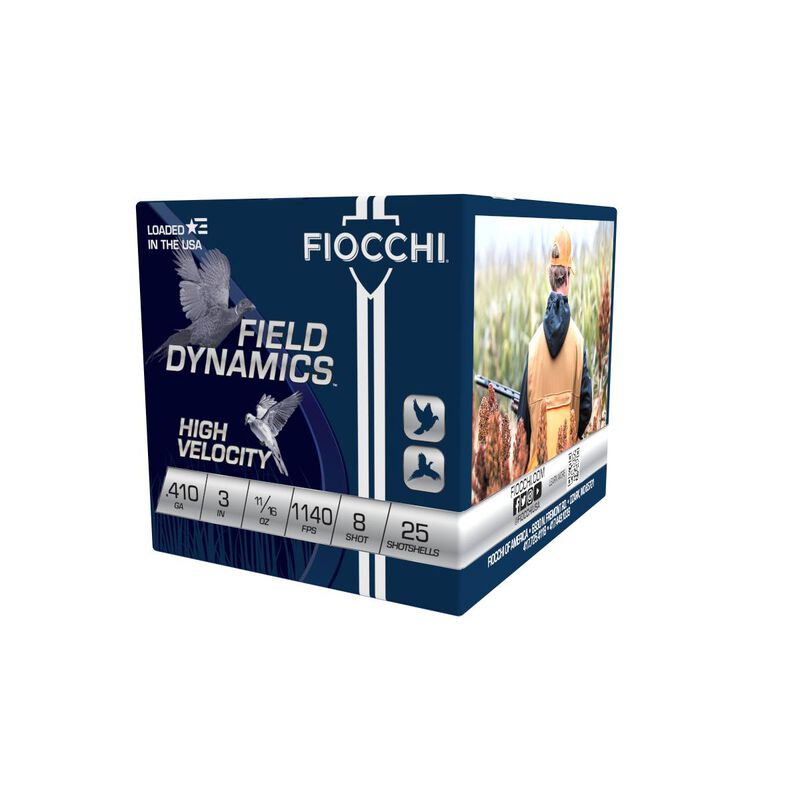 Field Dynamics High Velocity, 410 Bore, 8 Shot, 3 in, 11/16 oz, 1140 fps