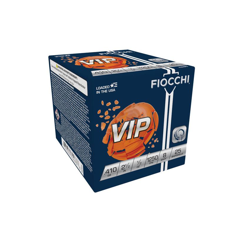 VIP, 410 Bore, 8 Shot, 2-1/2 in, 1/2 oz, 1250 fps