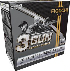 Shooting Dynamics 3-Gun, 12 Gauge, 7.5 Shot, 2-3/4 in, 1 1/8 oz, 1200 fps