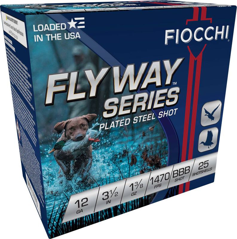 Flyway Series, 12 Gauge, BBB Shot, 3-1/2 in, 1 3/8 oz, 1470 fps