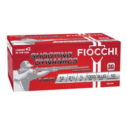 Shooting Dynamics 3-Gun Low Recoil Slug, 12 Gauge, 383 Grain, 2-3/4 in, 1300 fps