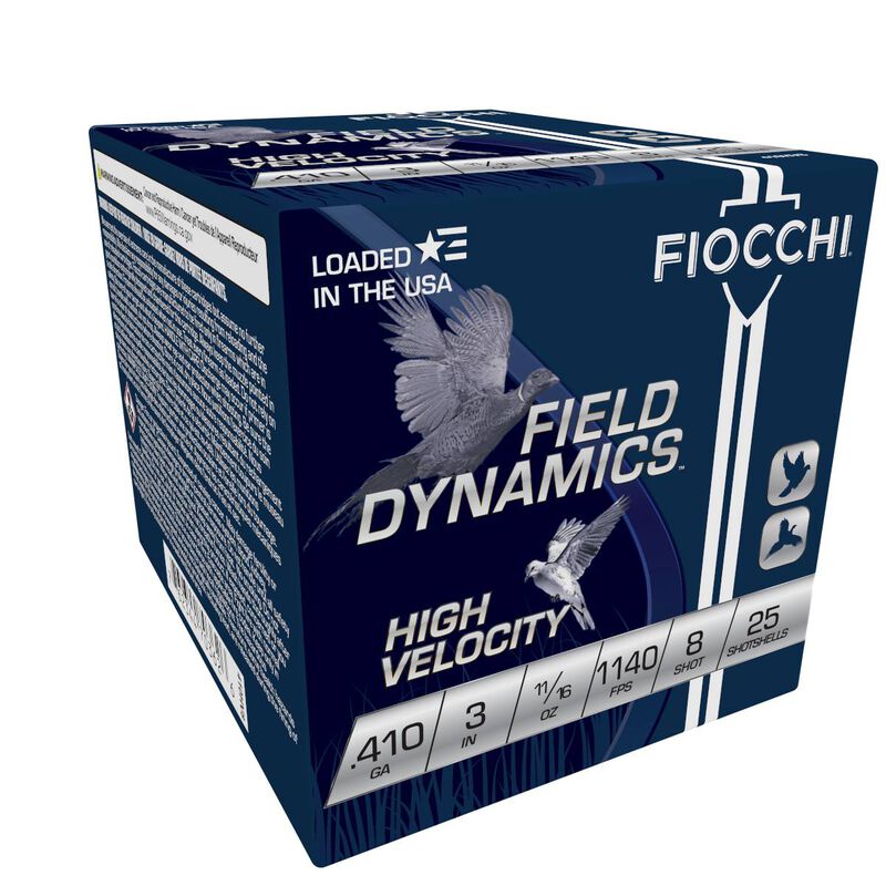 Field Dynamics High Velocity, 410 Bore, 8 Shot, 3 in, 11/16 oz, 1140 fps