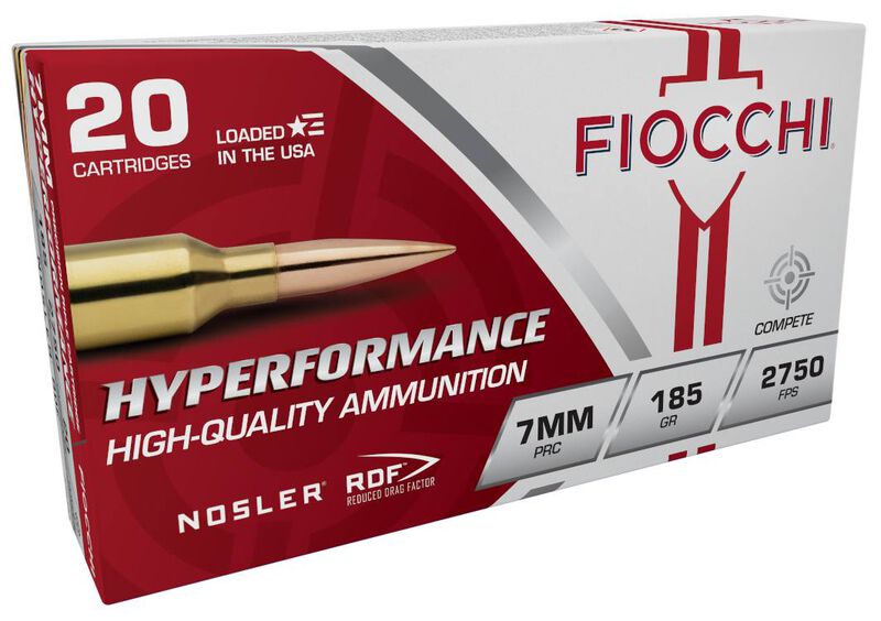 Hyperformance Match, 7MM PRC, 185 Grain, Nosler&reg; RDF&trade; HP Boat-Tail, 2750 fps