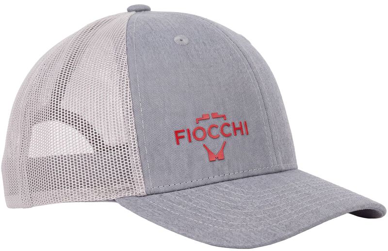 Fiocchi Logo Silicone Patch Hat, Cotton/Polyester, One Size Fits Most