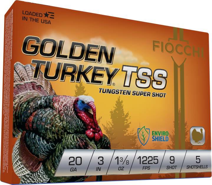 Buy Golden Turkey TSS 20 Gauge Ammo | 9 Shot, 1 3/8 oz, 3in / 76mm