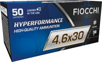 Hyperformance Defense Rifle, 4.6x30 H&K, 38 Grain, Tipped HP, 1900 fps