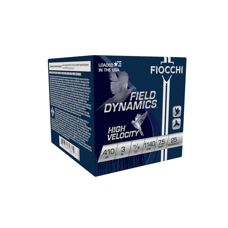 Field Dynamics High Velocity, 410 Bore, 7.5 Shot, 3 in, 11/16 oz, 1140 fps