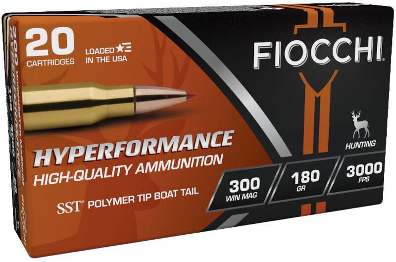 Hyperformance Hunt Rifle, 300 Win Magnum, 180 Grain, Hornady&reg; SST&reg; Polymer Boat-Tail, 3000 fps