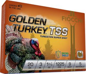 Golden Turkey TSS, 20 Gauge, 9 Shot, 3 in, 1 3/8 oz, 1225 fps