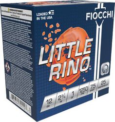 Little Rino, 12 Gauge, 7.5 Shot, 2-3/4 in, 1 oz, 1250 fps