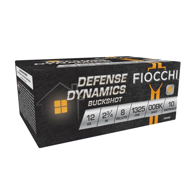 Defense Dynamics Buckshot, 12 Gauge, 00 Buck Shot, 2-3/4 in, 1325 fps