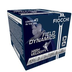 Field Dynamics High Velocity, 410 Bore, 9 Shot, 3 in, 11/16 oz, 1140 fps