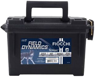 Field Dynamics Varmint, 223 Rem, 40 Grain, Hornady® V-Max®, 3650 fps