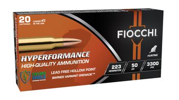 Hyperformance Hunt Rifle, 223 Rem, 50 Grain, Hollow Point, 3300 fps