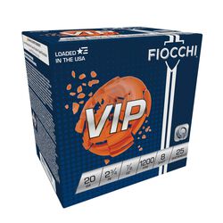 VIP, 20 Gauge, 8 Shot, 2-3/4 in, 7/8 oz, 1200 fps